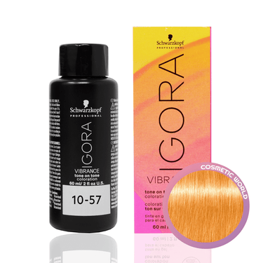 SCHWARZKOPF - IGORA VIBRANCE_Igora Vibrance 10 - 57 Gold Copper Soft Toner_Cosmetic World